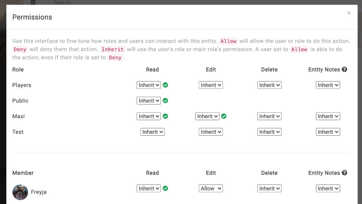 Kanka permission entity